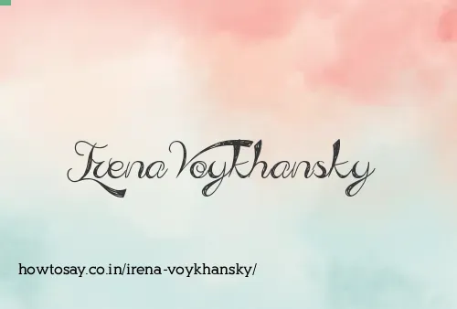 Irena Voykhansky