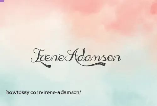 Irene Adamson