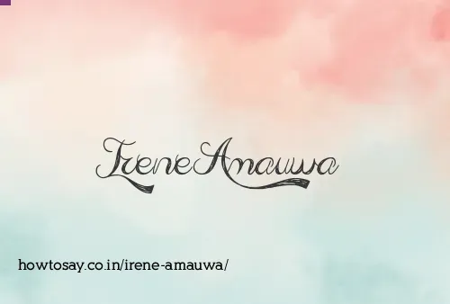 Irene Amauwa