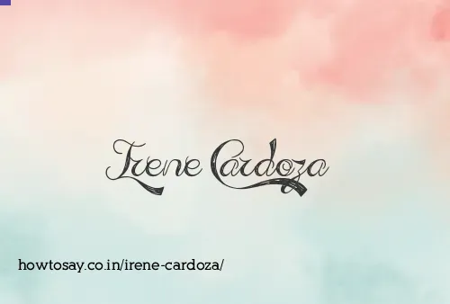 Irene Cardoza