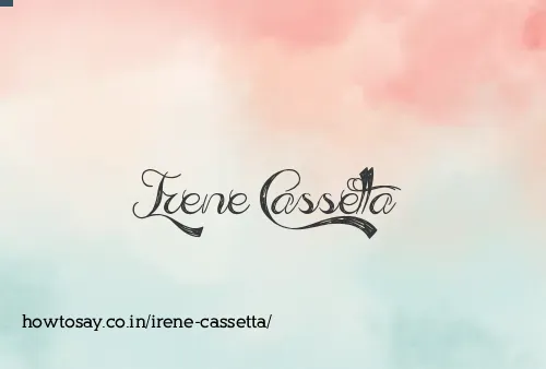 Irene Cassetta