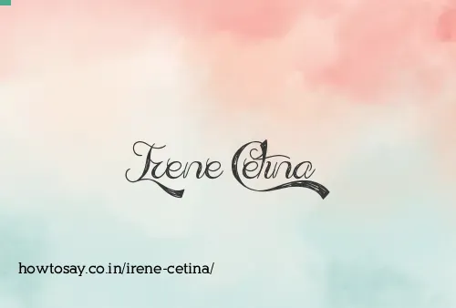 Irene Cetina