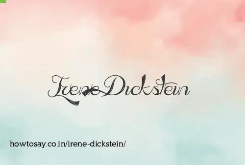 Irene Dickstein