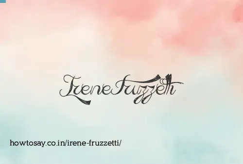 Irene Fruzzetti