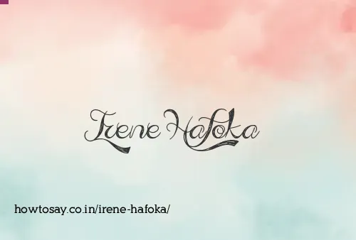 Irene Hafoka