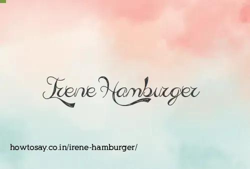 Irene Hamburger