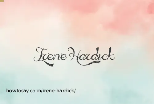 Irene Hardick