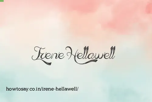 Irene Hellawell