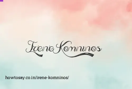 Irene Komninos