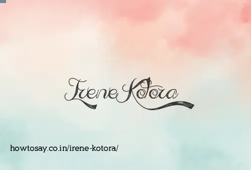 Irene Kotora