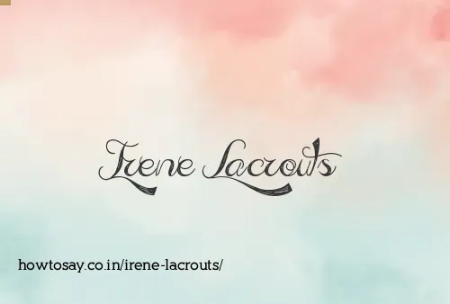 Irene Lacrouts
