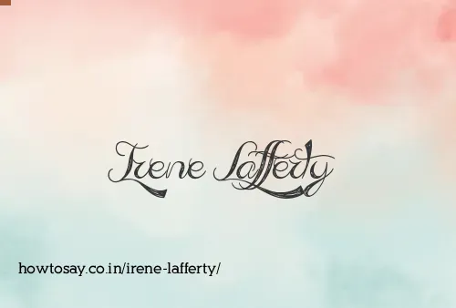 Irene Lafferty