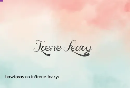Irene Leary