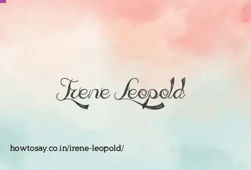 Irene Leopold