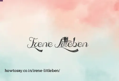 Irene Littleben