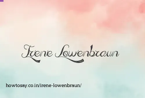 Irene Lowenbraun