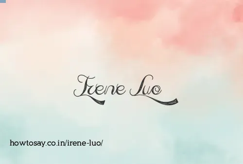 Irene Luo