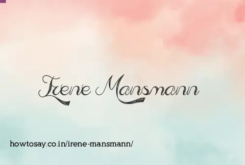 Irene Mansmann