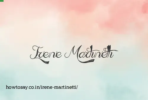 Irene Martinetti