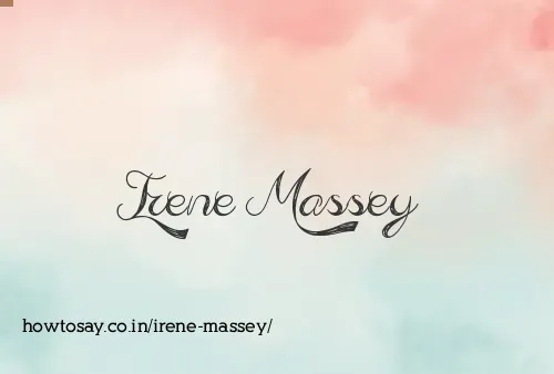 Irene Massey