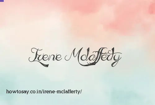 Irene Mclafferty