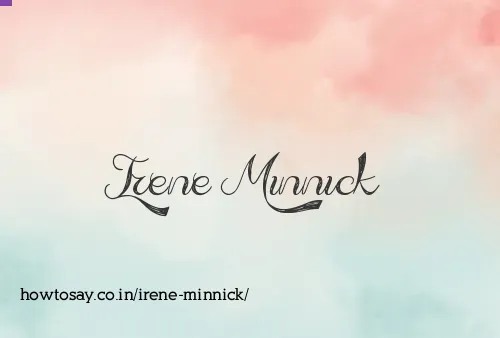 Irene Minnick