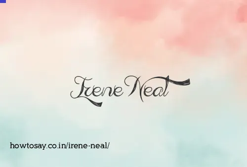 Irene Neal