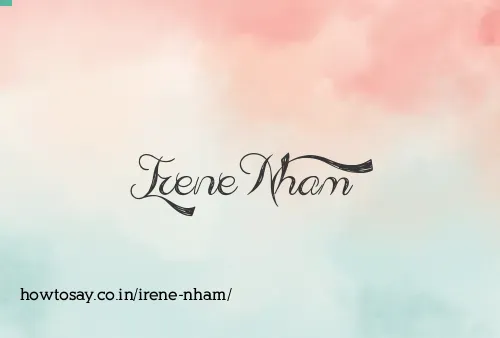 Irene Nham