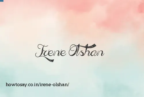 Irene Olshan