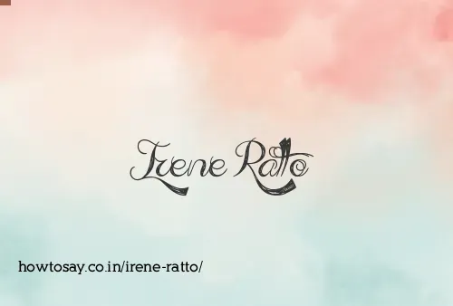 Irene Ratto