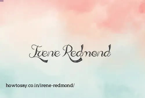 Irene Redmond