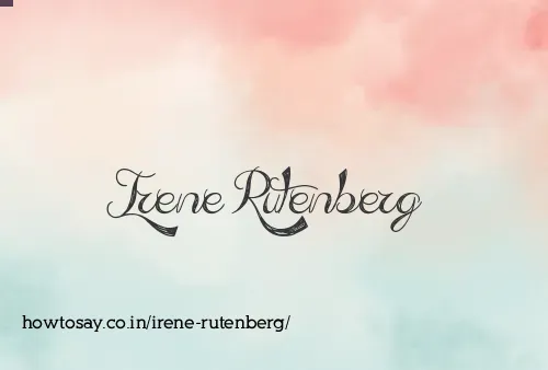 Irene Rutenberg