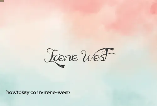 Irene West