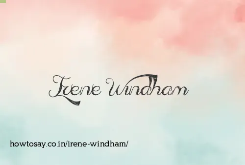 Irene Windham