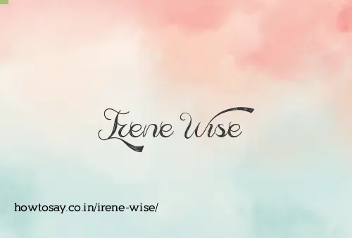 Irene Wise