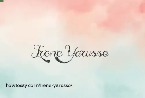 Irene Yarusso