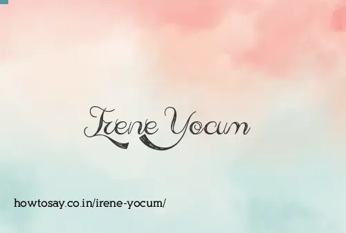 Irene Yocum