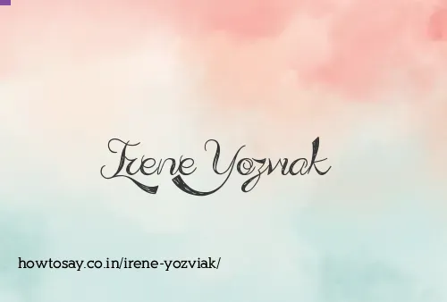 Irene Yozviak