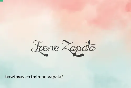 Irene Zapata