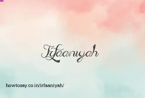 Irfaaniyah