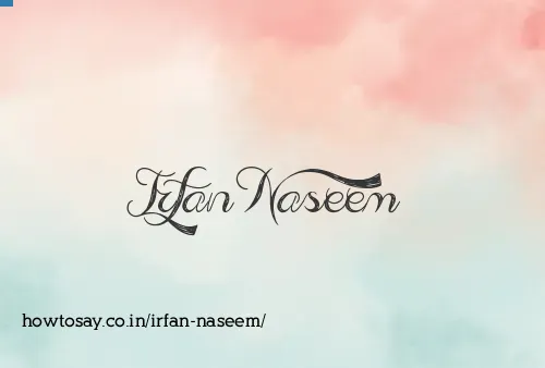 Irfan Naseem
