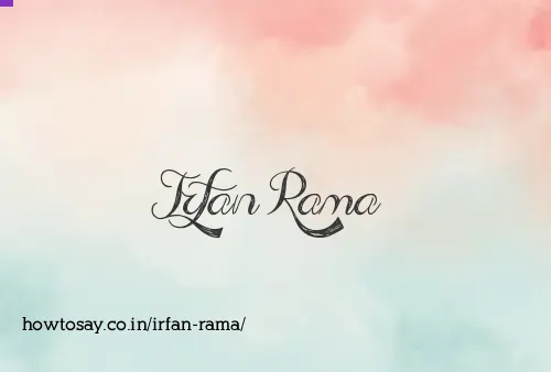 Irfan Rama