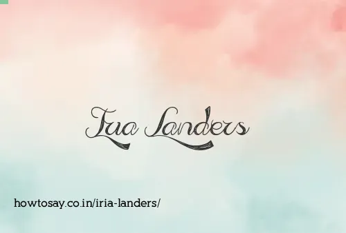 Iria Landers