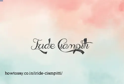 Iride Ciampitti