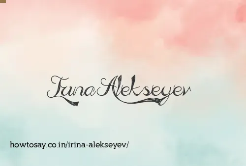 Irina Alekseyev