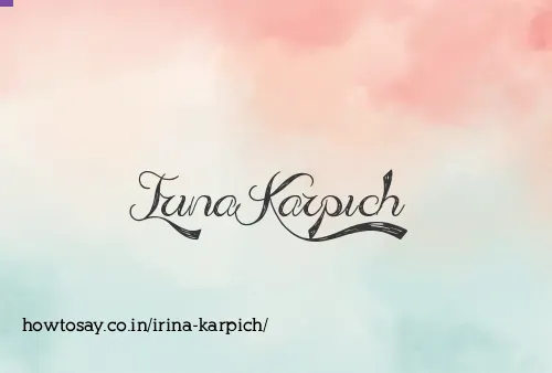 Irina Karpich