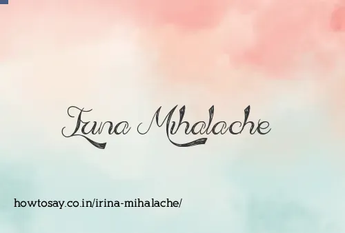 Irina Mihalache