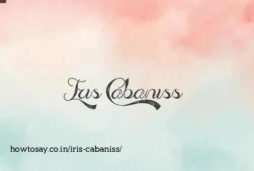 Iris Cabaniss