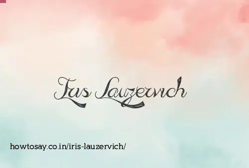 Iris Lauzervich