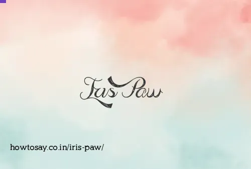 Iris Paw